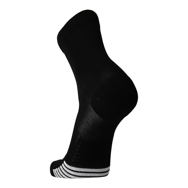 Brooks Unisex Ghost Lite Crew Run Sock (2 Pack) - Black