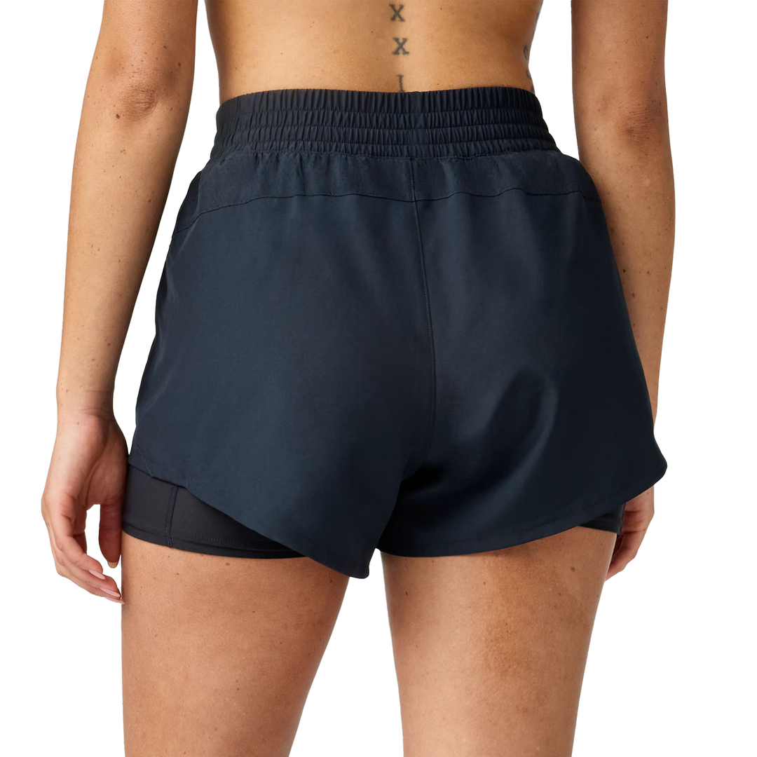 Brooks Womens Dash 2-in-1 Short - Black