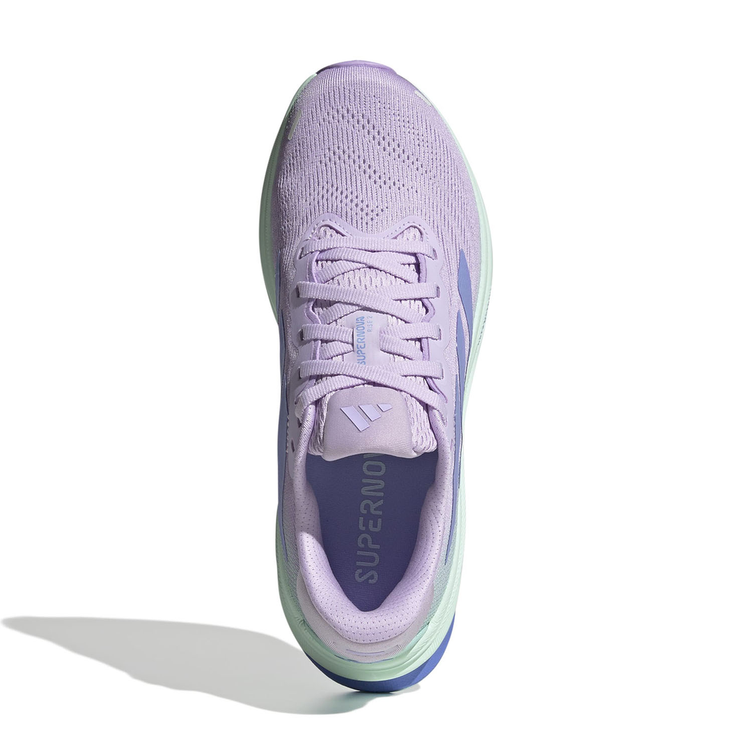 Adidas Womens Supernova Rise 2 - Ice Lavender/Blue Spark/Powder Plum - Neutral - AW25