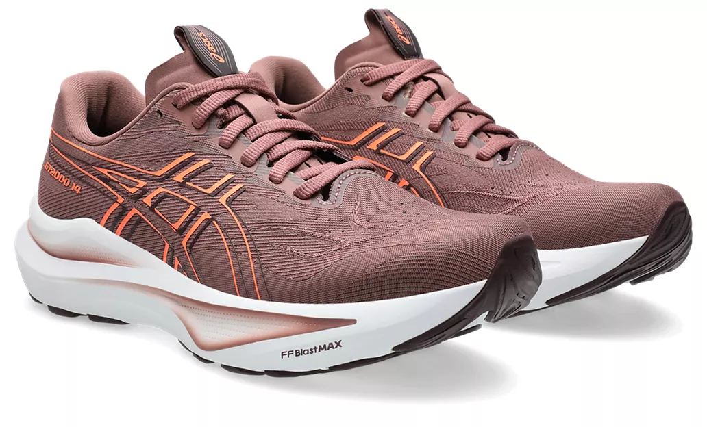 Asics Womens GT-2000 14 - Rubble Red/Vivid Coral - Stability - AW25