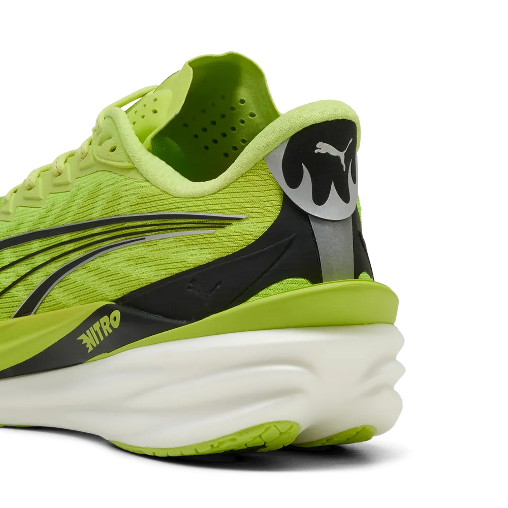 Puma Mens Deviate NITRO 4 - Sunny Lime/Puma Black - Neutral - AW26