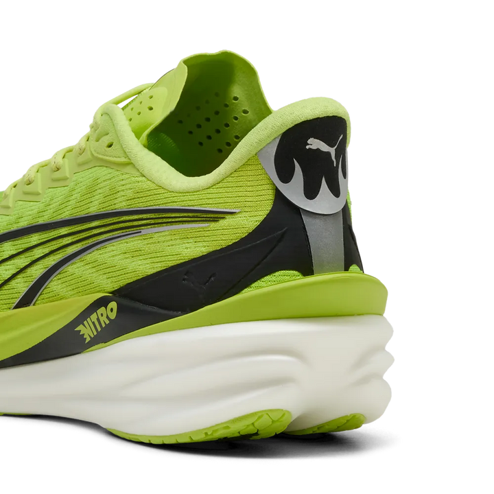 Puma Mens Deviate NITRO 4 - Sunny Lime/Puma Black - Neutral - AW26