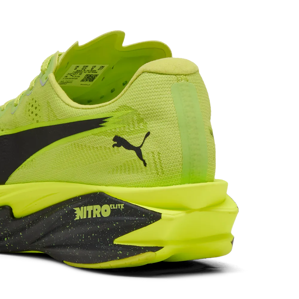 Puma Mens Deviate NITRO Elite 4 - Sunny Lime/Puma Black - Neutral - AW26