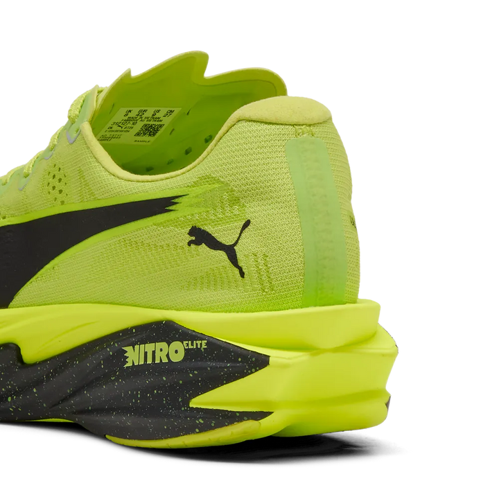 Puma Mens Deviate NITRO Elite 4 - Sunny Lime/Puma Black - Neutral - AW26