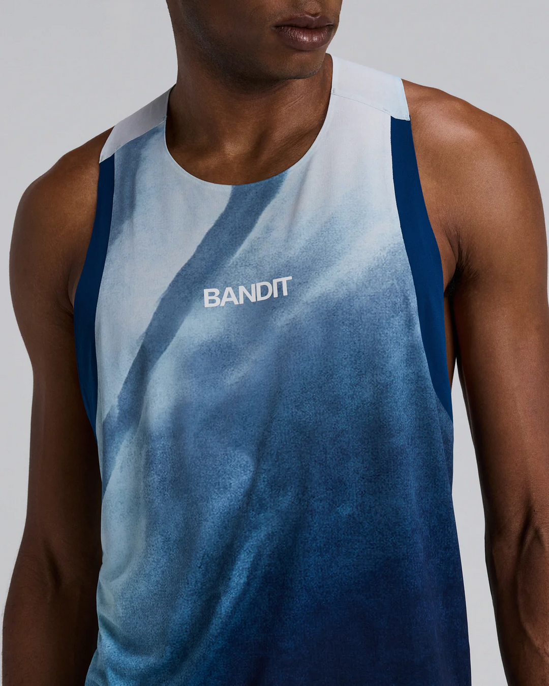 Bandit Mens Specter™ Race Singlet - Undertow Ink Blue - SS26