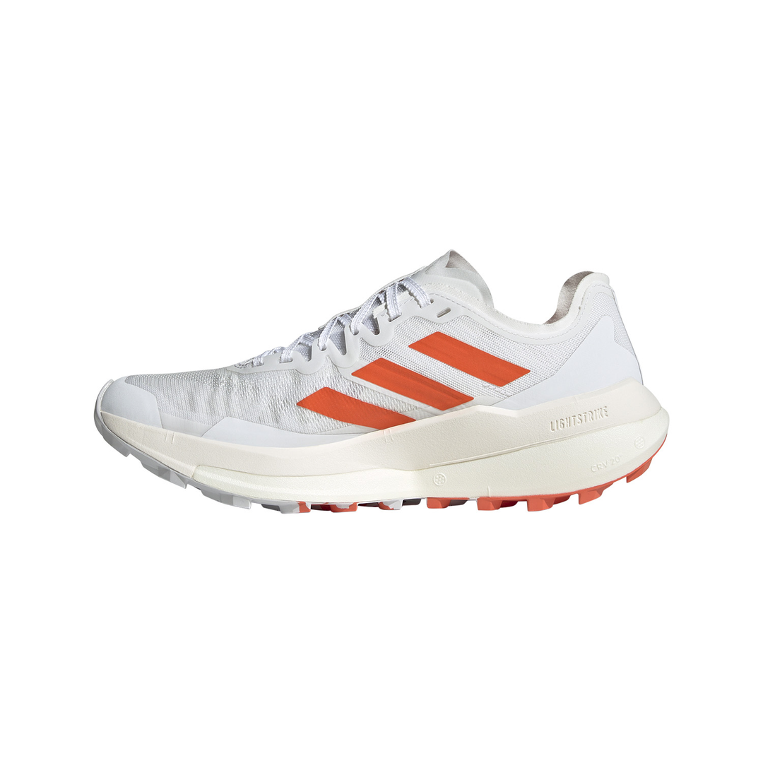 Adidas Womens Terrex Agravic Speed - Footwear White/Impact Orange/Dash Grey - Trail - SS25