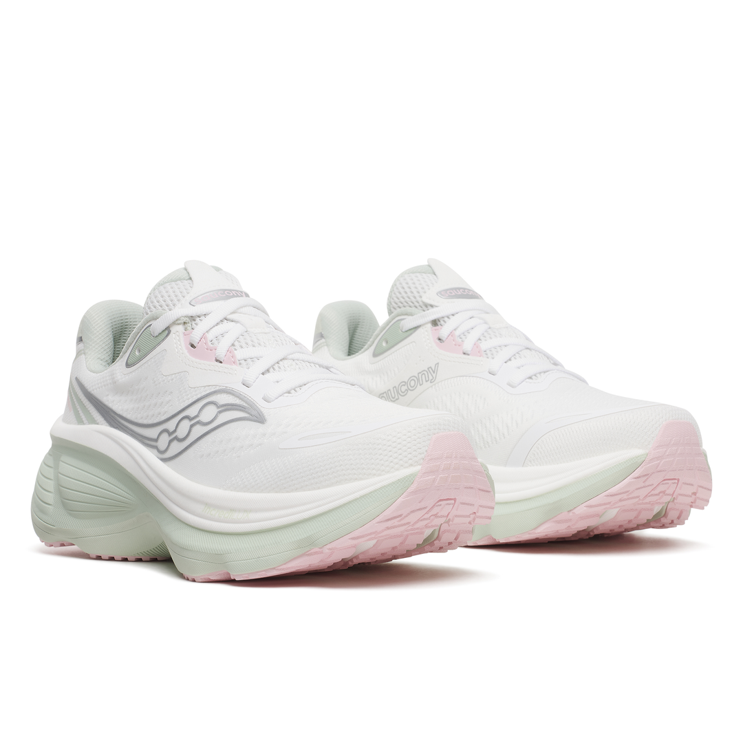 Saucony Womens Hurricane 26 - White/Cast - Stability - AW26