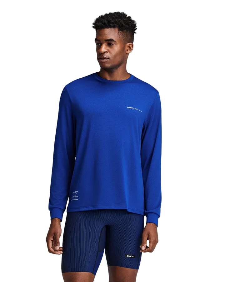 Bandit Mens Micromesh Long Sleeve - Bauhaus Blue - AW26
