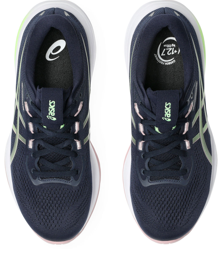 Asics Damen Gel Cumulus 28 – Midnight/Illuminate Green – Neutral – SS26