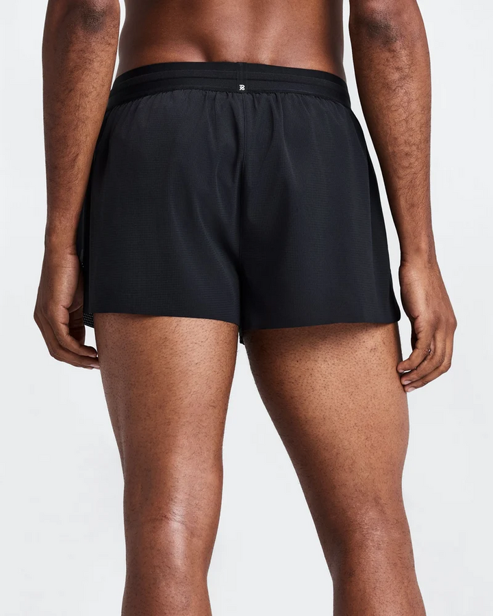 Bandit Men's RipSpeed 3" Split Shorts - Black - AW26