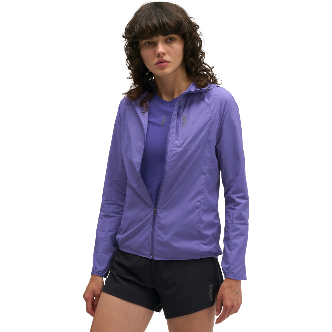 Hoka Womens Skyflow Wind Jacket - Cosmic Purple - AW26