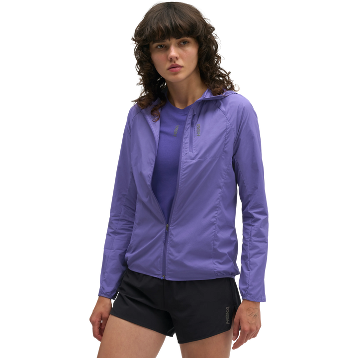 Hoka Womens Skyflow Wind Jacket - Cosmic Purple - AW26