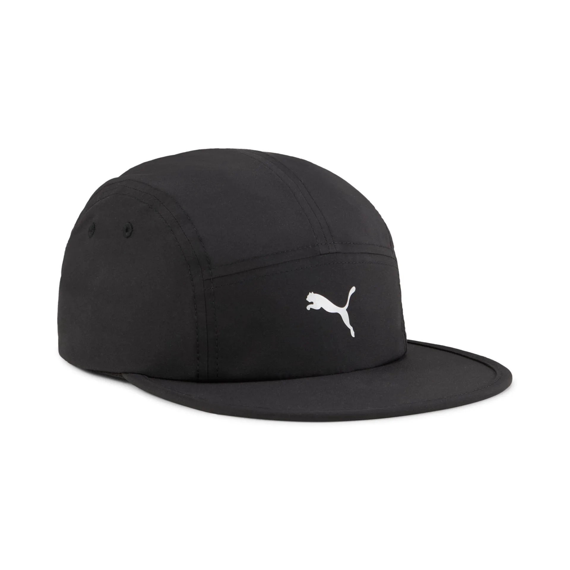 Puma Essential Running 5 Panel Cap - Schwarz