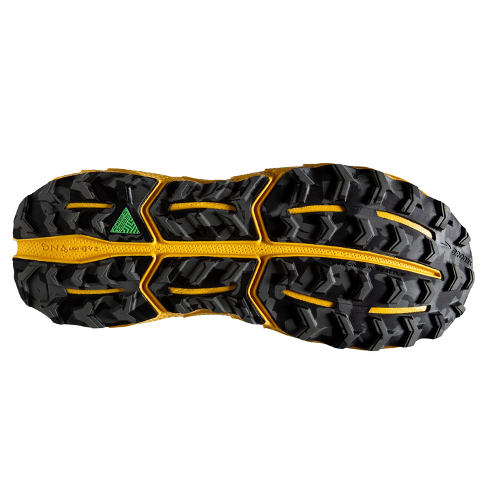 Brooks Mens Cascadia 17 - Lemon Chrome/Sedona Sage - Trail