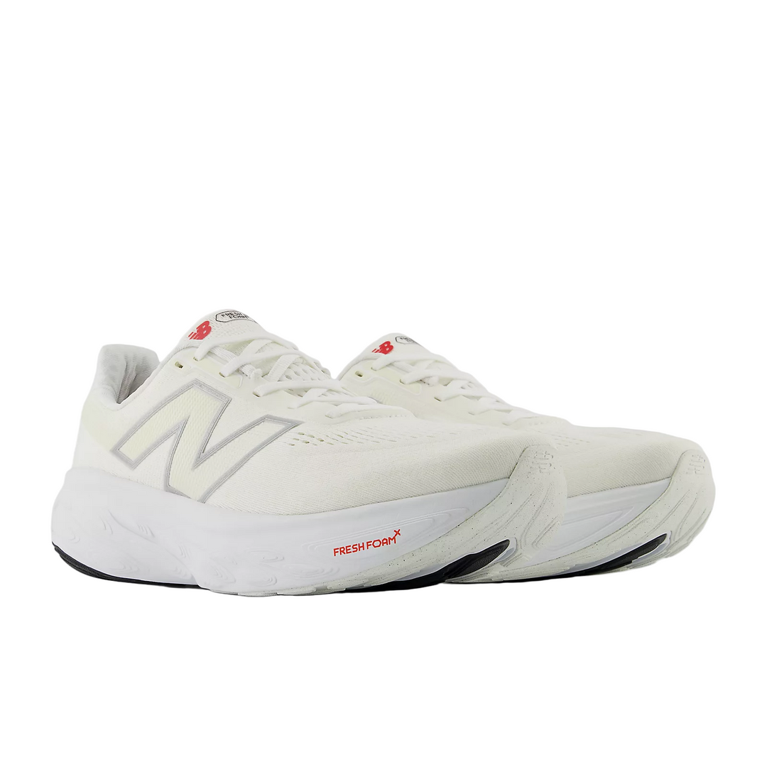 New Balance Mens 1080V14 - White/Silver Metallic/Sea Salt - Neutral
