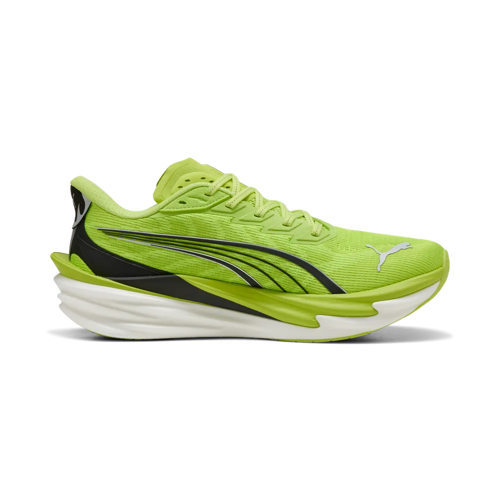 Puma Mens Deviate NITRO 4 - Sunny Lime/Puma Black - Neutral - AW26