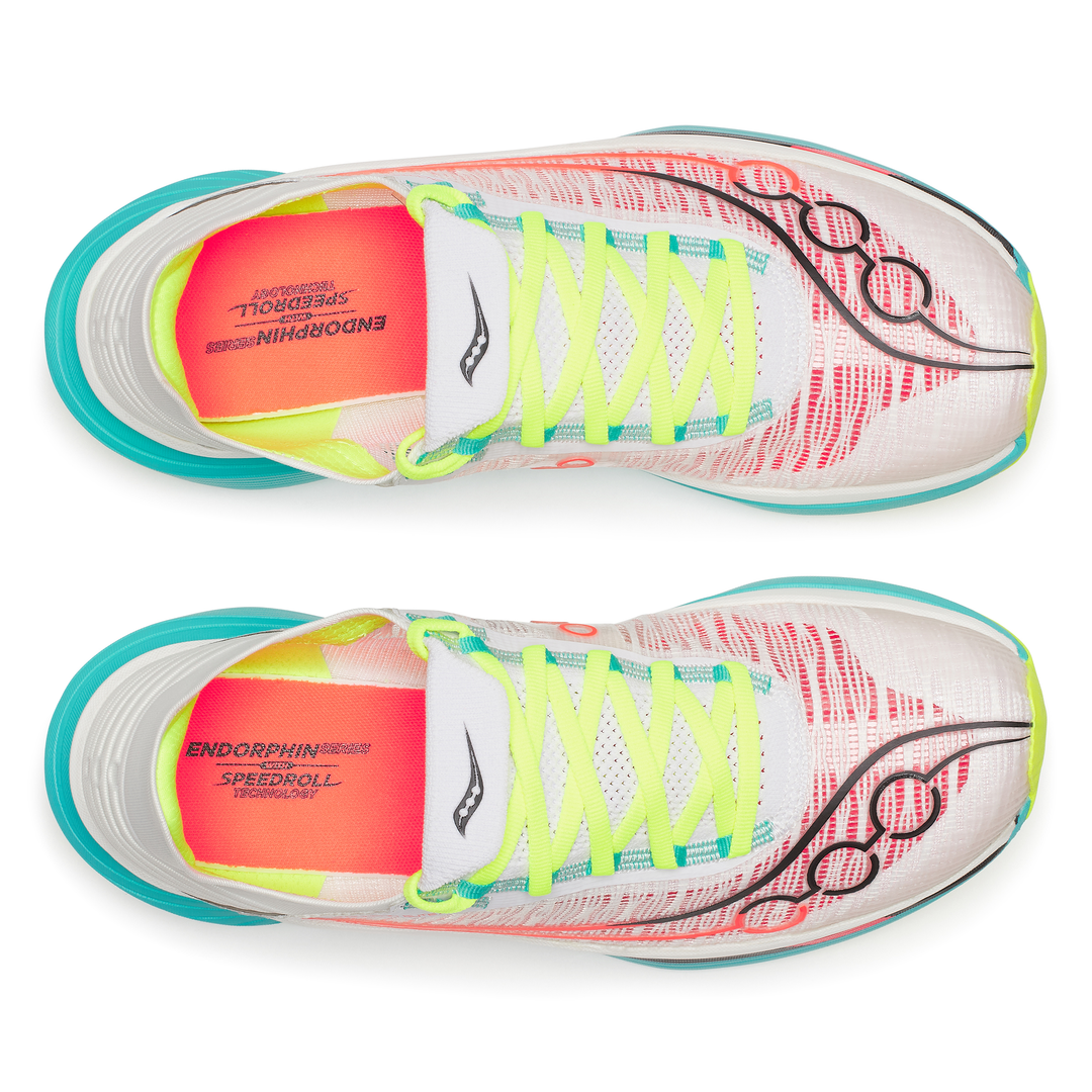 Saucony Unisex Endorphin Elite 2 - White/Mutant - Neutral - AW25