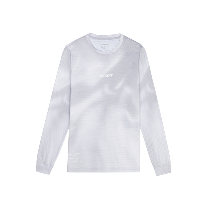 Bandit Mens Micromesh Long Sleeve Performance Tee - Cement Multi - SS26