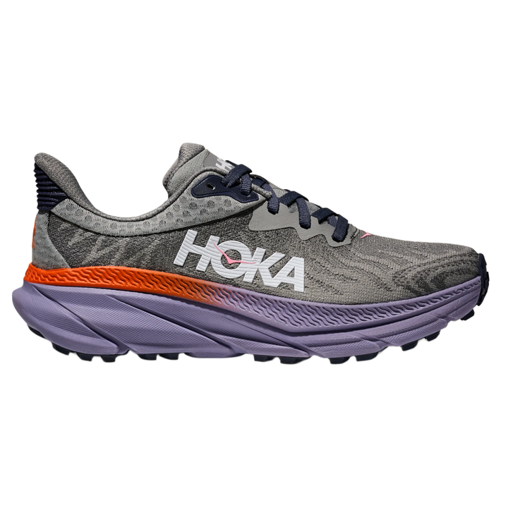 Hoka Womens Challenger ATR 7 - Galactic Grey/Wild Indigo - Trail - SS25