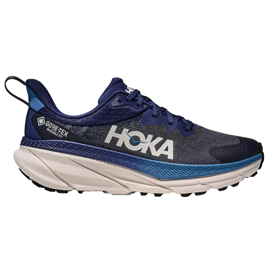 Hoka Mens Challenger ATR 7 GTX - Midnight Blue/Grout - Trail - AW25