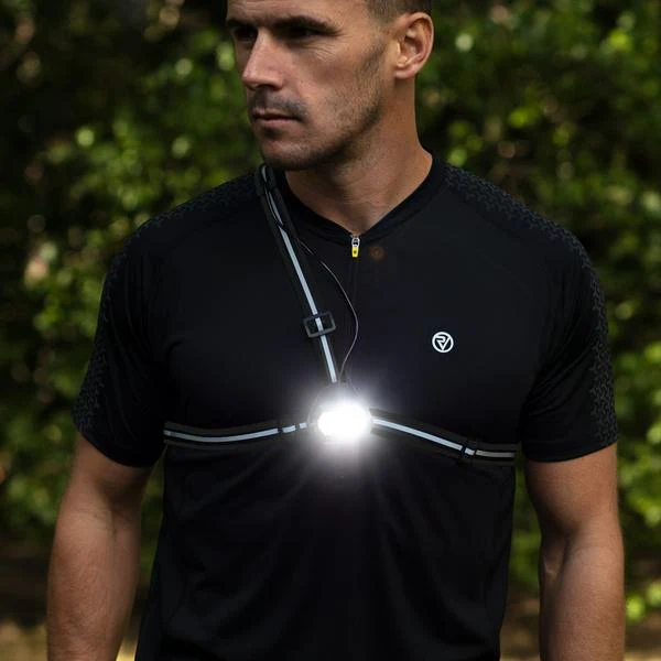 Proviz LED360 Running Chest Light at 500 Lumens - Black