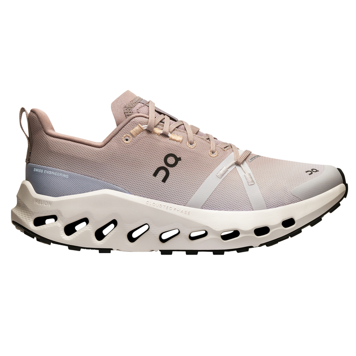 ON Womens Cloudsurfer Trail WP - Desert/Wolf - Trail - SS25