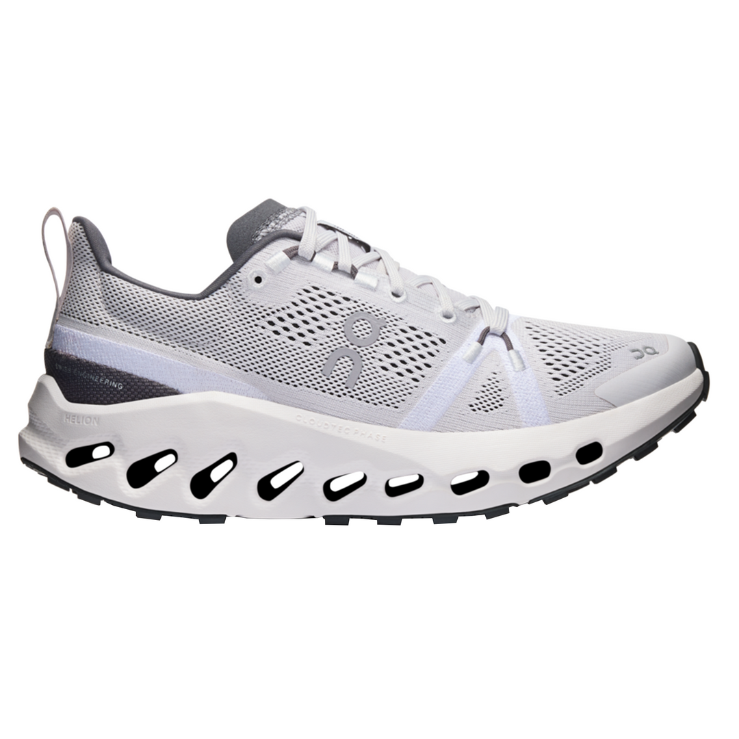 ON Womens Cloudsurfer Trail - Frost/White - Trail - SS25
