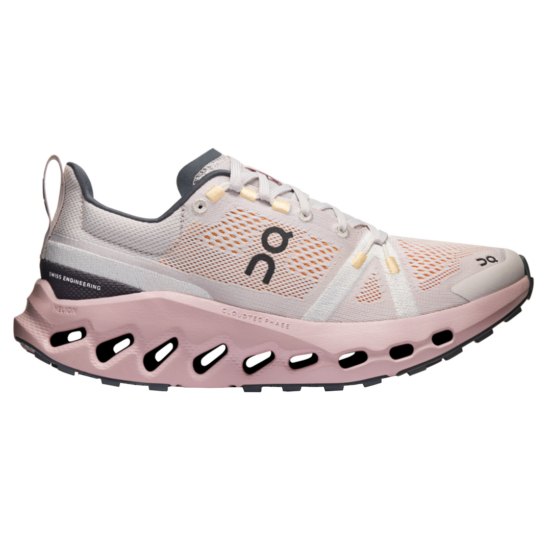 ON Womens Cloudsurfer Trail - Silver/Mauve - Trail - SS25
