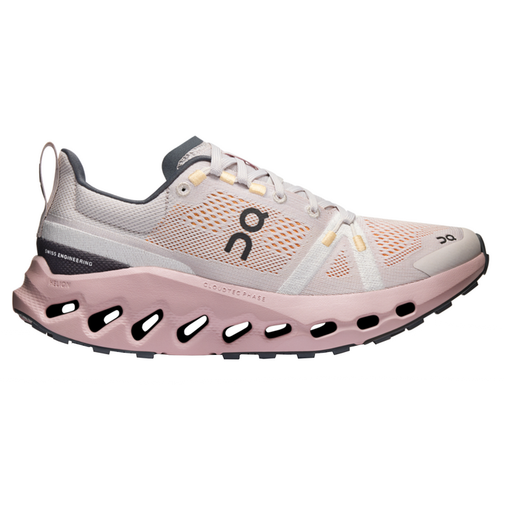 ON Womens Cloudsurfer Trail - Silver/Mauve - Trail - SS25
