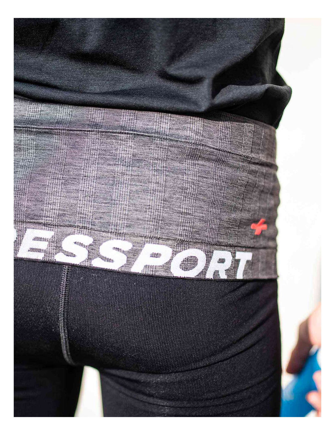 Compressport Free Belt - Black/Grey