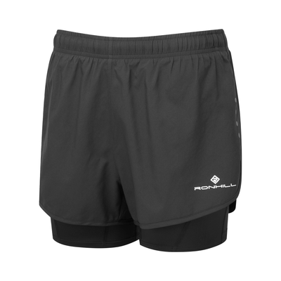 RonHill Womens Core Twin Short - All Black