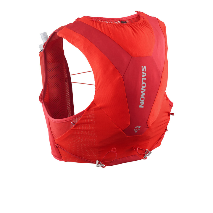 Salomon ADV Skin 5 Unisex Vest with Flasks - Flame Scarlet/Haute Red