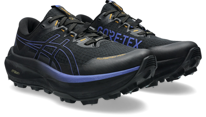 Asics Herren Fujisetsu Max GTX – Schwarz/Dunkles Kobalt – Trail – SS26