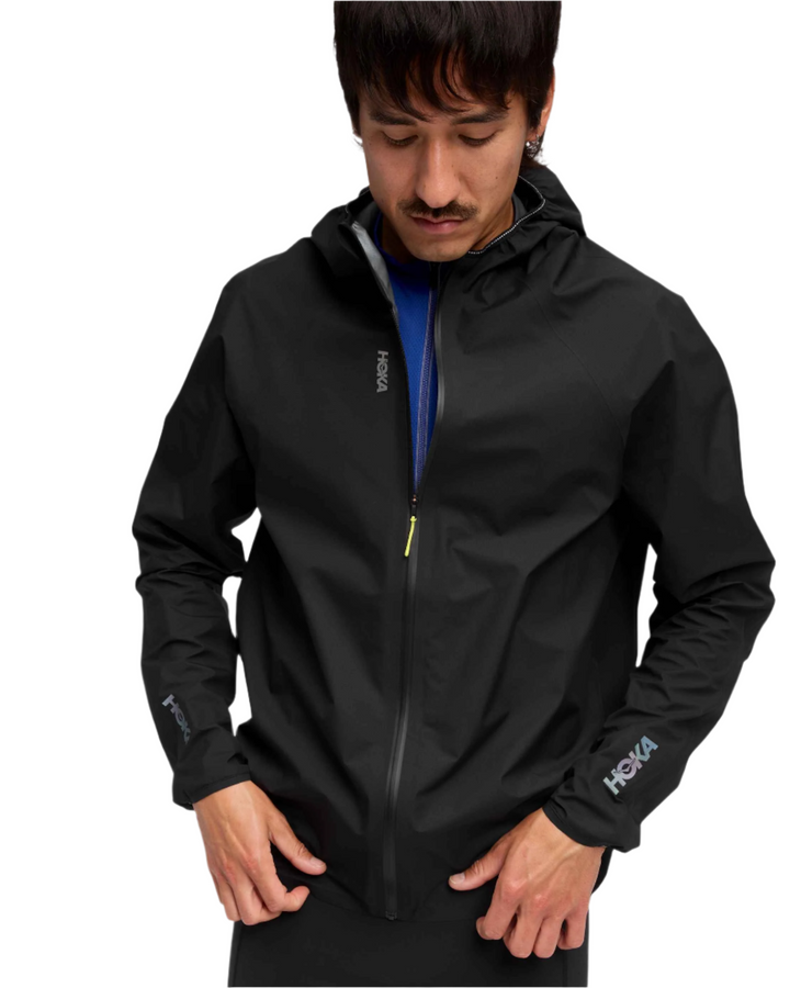 Hoka Mens Skybreeze Waterproof Jacket GTX - Black