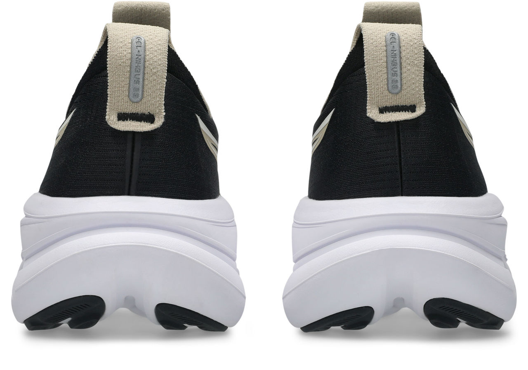 Asics Mens Gel Nimbus 28 - Black/Feather Grey - Neutral - SS26