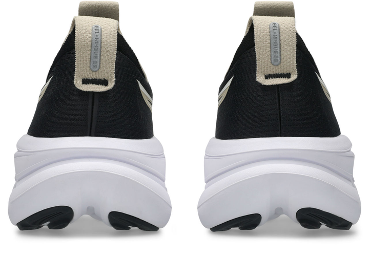 Asics Mens Gel Nimbus 28 - Black/Feather Grey - Neutral - SS26