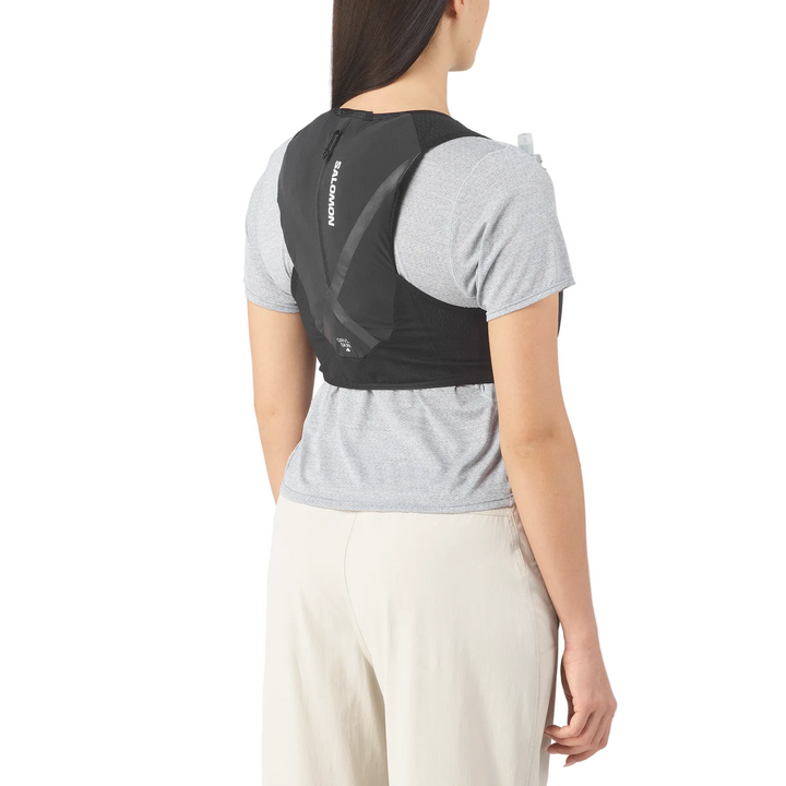 Salomon GRVL Skin 4 Unisex Vest with Flasks - Black