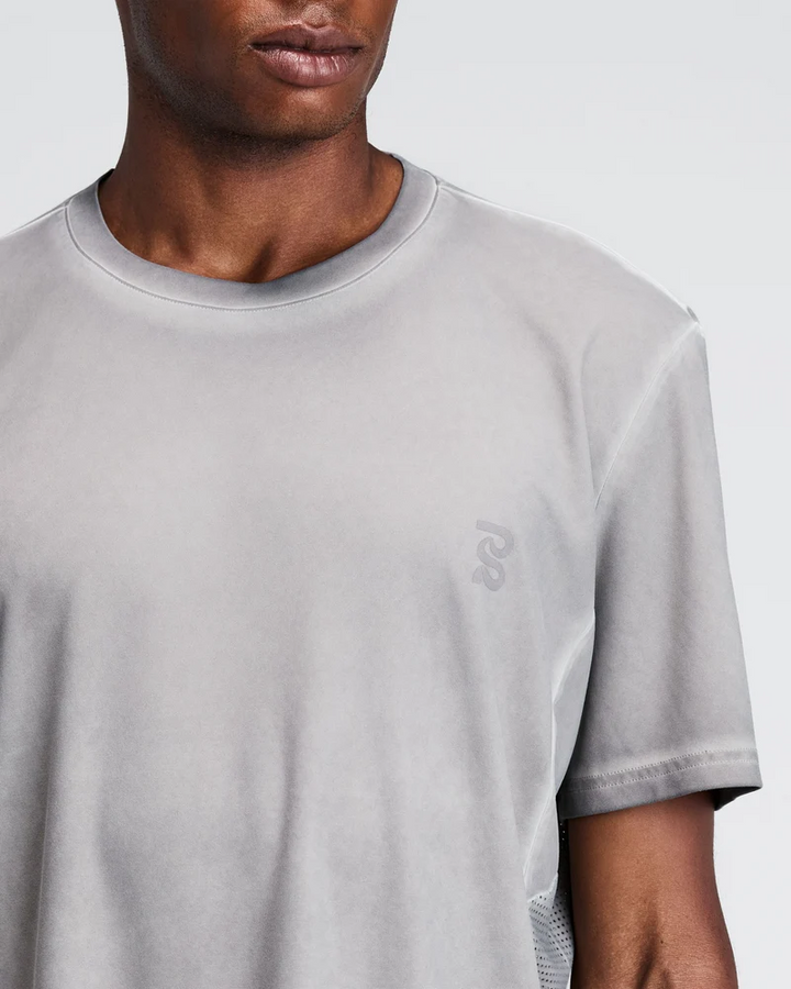 Bandit Men's FrioSoft Perforated Box Tee - Concrete Taupe - AW26