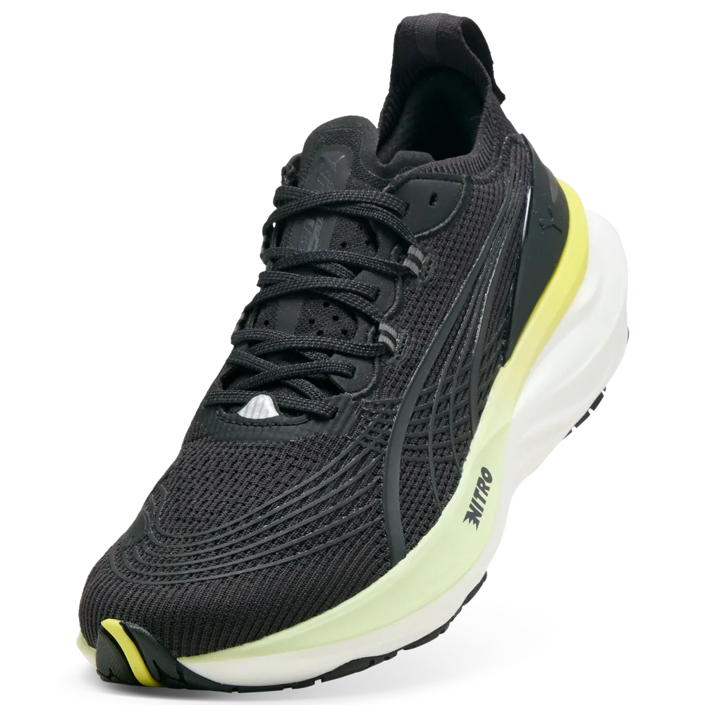 Puma Mens ForeverRun NITRO 2 - Puma Black/Apple Spritz - Stability - SS26