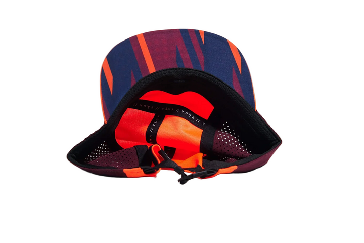 Casquette Vaga Feather Racing - Orange Fluo/Prune - AW25