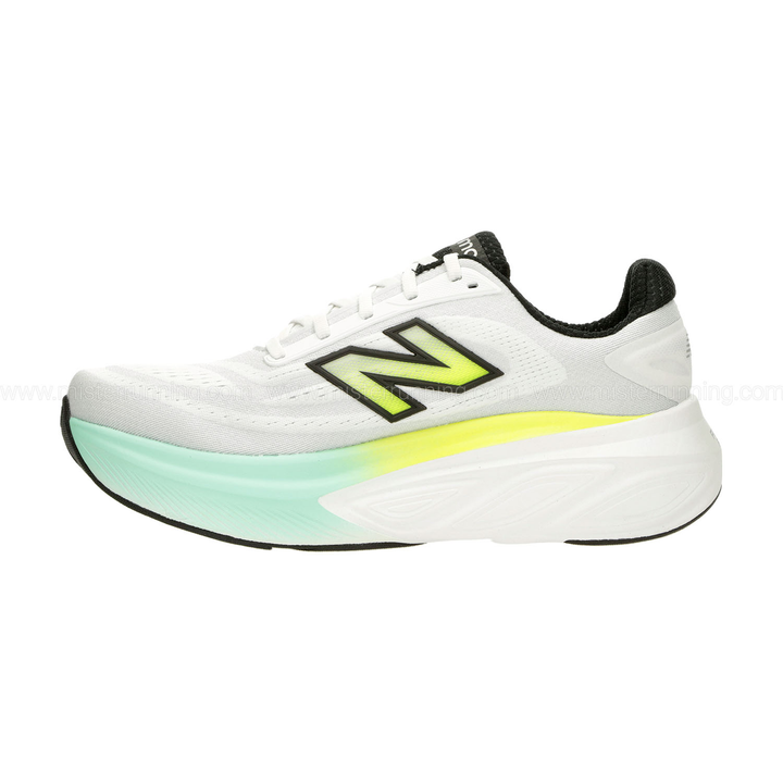 New Balance Mens Fresh Foam X More v6 - White/Bright Mint - Neutral - AW26