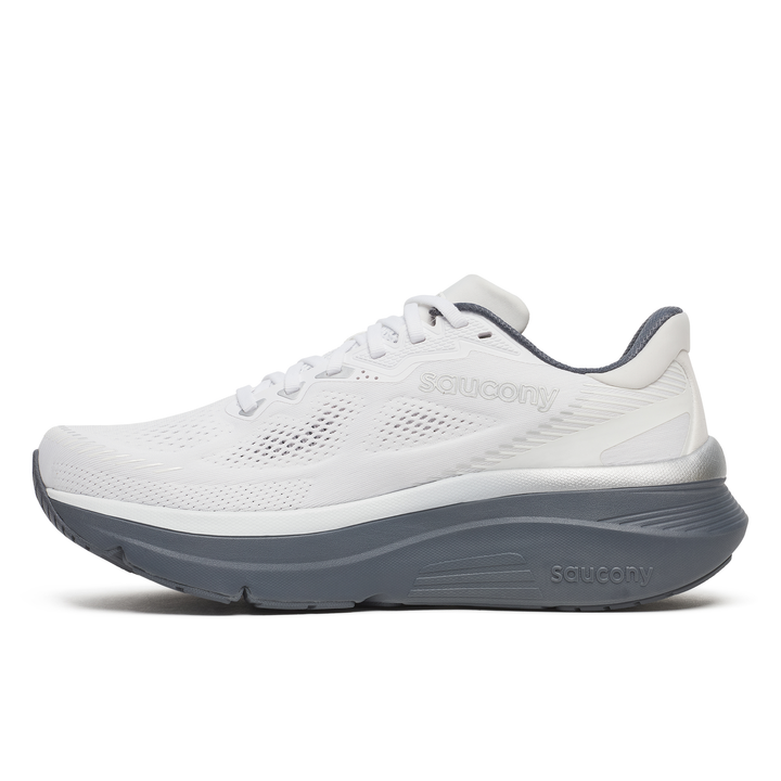 Saucony Mens Guide 19 - White/Shadow - Stability - SS26
