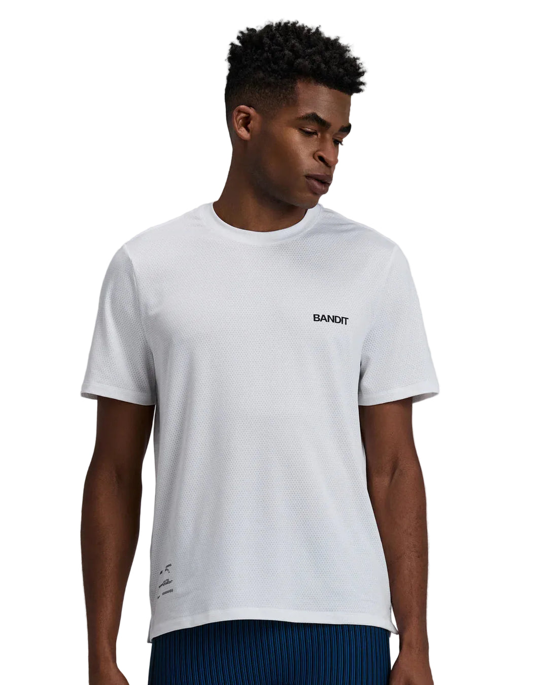 Bandit Mens Micromesh Performance Tee - White - SS26