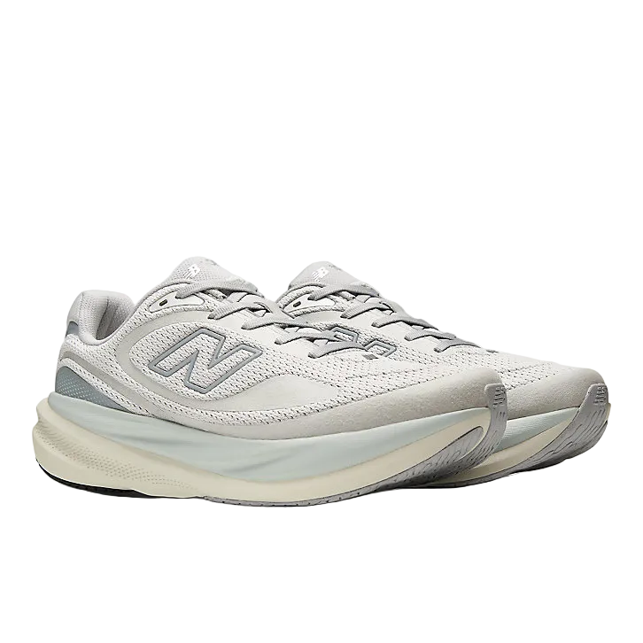 New Balance Mens 1080V15 Grey Days - Grey Matter/Silver Metallic - Neutral - SS26