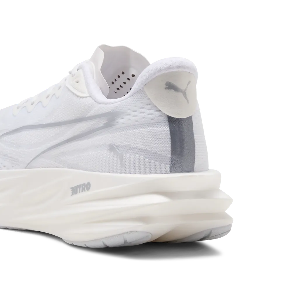 Puma Mens Deviate Pure NITRO - Puma White/Puma Silver - Neutral - AW26