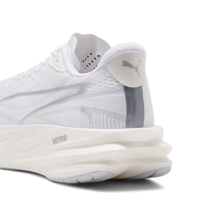 Puma Mens Deviate Pure NITRO - Puma White/Puma Silver - Neutral - AW26