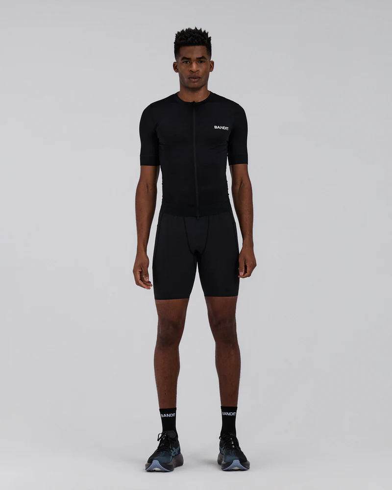 Bandit Herren SoLite 5" Pocket Half Tights – Schwarz – SS26