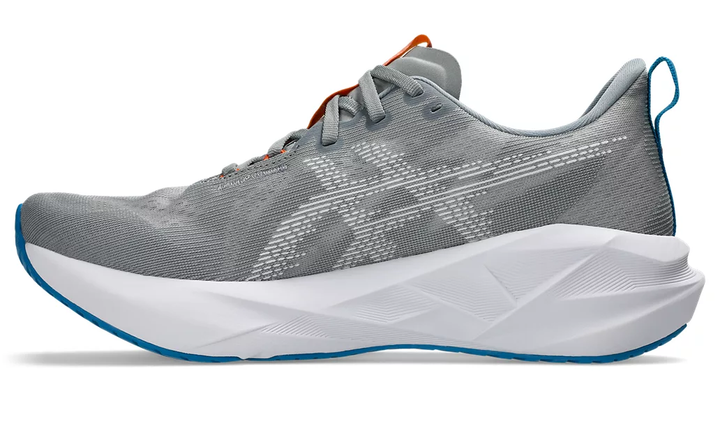 Asics Mens Novablast 5 - Gravel/White - Neutral - SS26