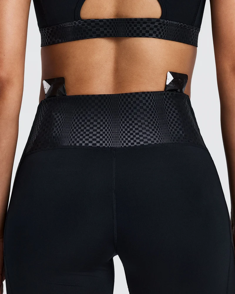Bandit Womens Stamina-V™ Threshold 5" High Waist Compression Shorts - Black - AW26