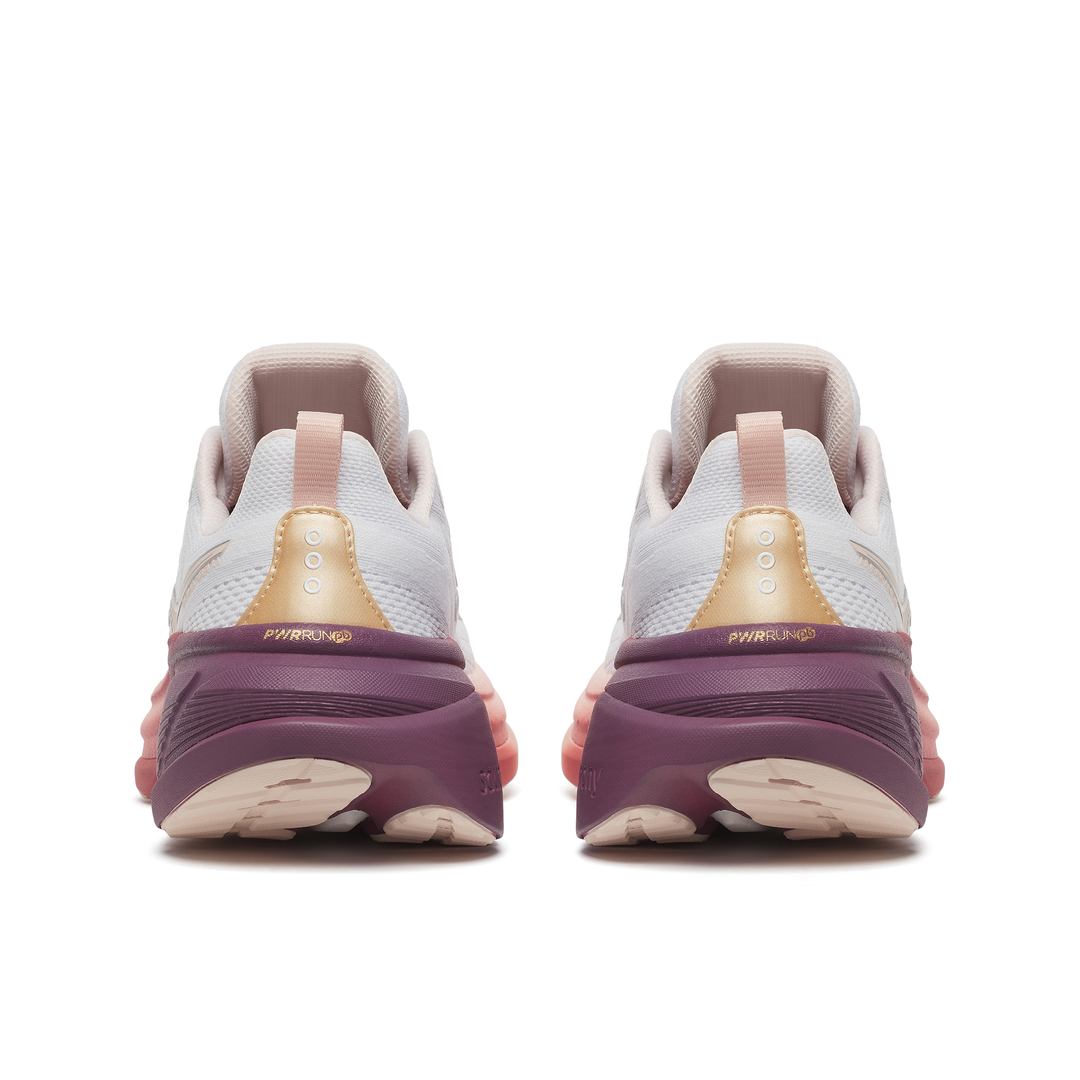 Saucony Womens Hurricane 25 - White/Cameo - Stability - AW25